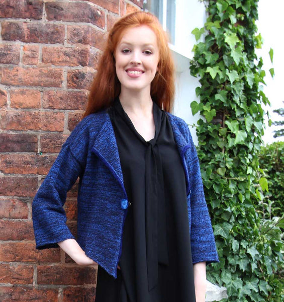 Blueberry Jacket Machine Knitting Pattern