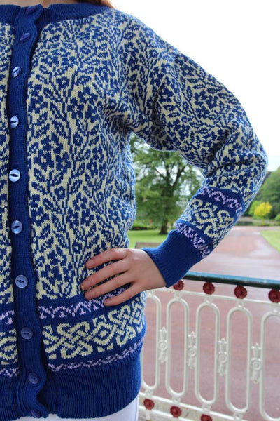 Campanula Cardy Machine Knitting Pattern