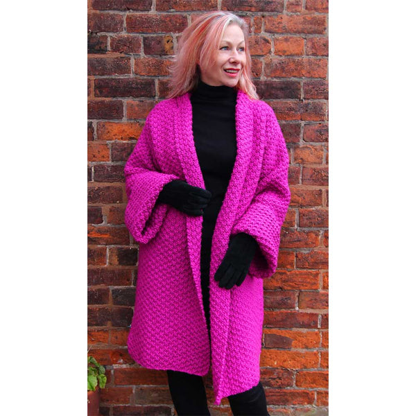 Delilah Coat Hand Knitting Pattern