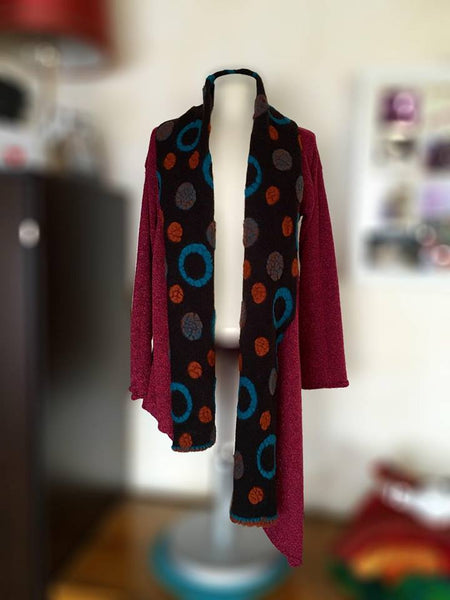 Aquarius Jacket Machine Knitting Pattern