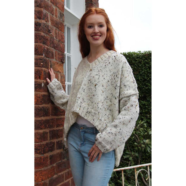 Oxo Sweater Hand Knitting Pattern