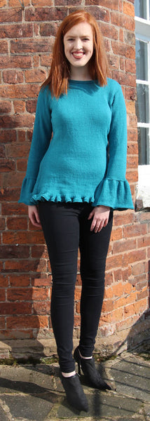 Bluebell Sweater Hand Knitting Pattern