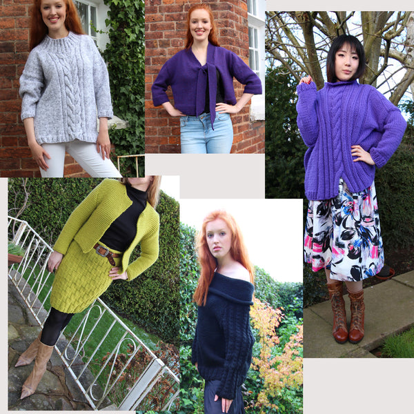 Hand Knitting Patterns: Winter Collection 2