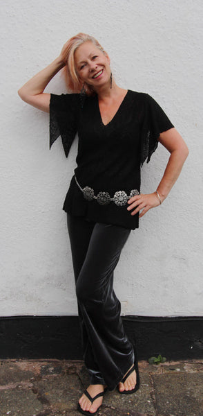 Annie Top Machine Knitting Pattern