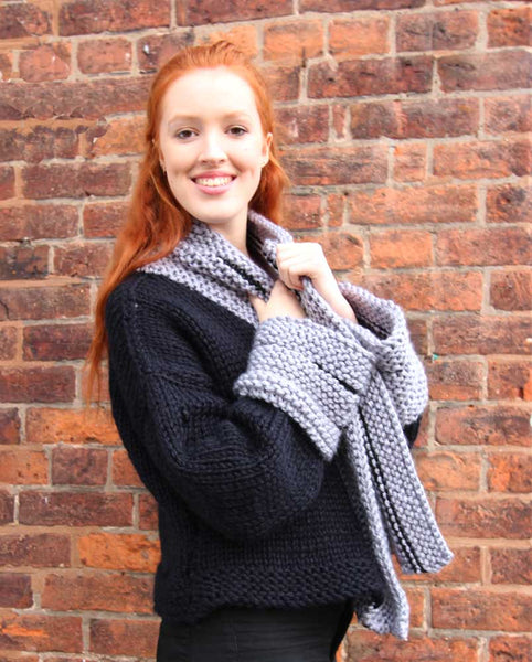 Biker Jacket Hand Knitting Pattern