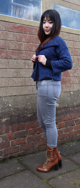 Blueberry Jacket Machine Knitting Pattern