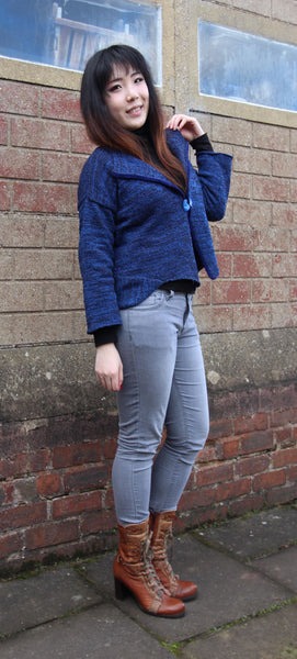 Blueberry Jacket Machine Knitting Pattern