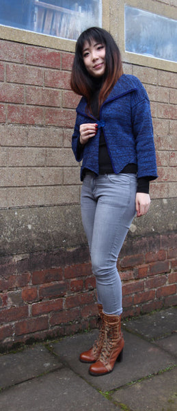 Blueberry Jacket Machine Knitting Pattern