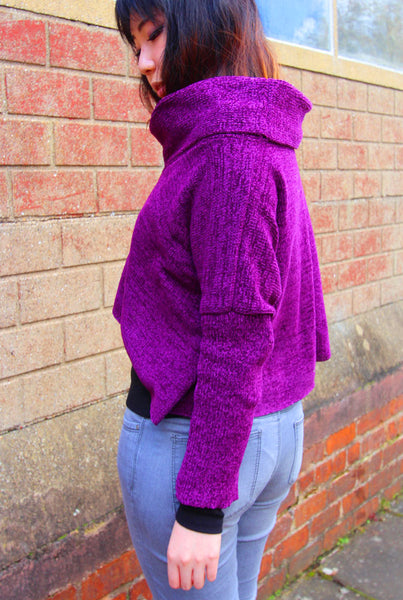 Callicarpa Crop Top Machine Knitting Pattern