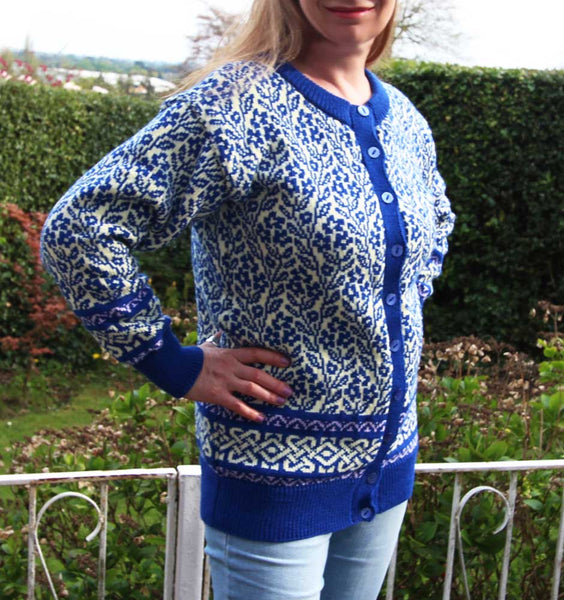 Campanula Cardy Machine Knitting Pattern