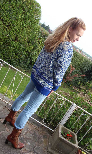 Campanula Cardy Machine Knitting Pattern