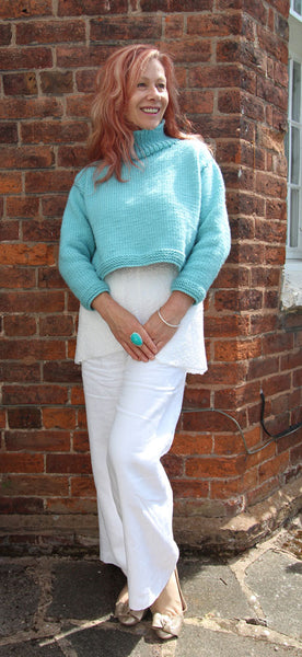 Cheeky Sweater Hand Knitting Pattern