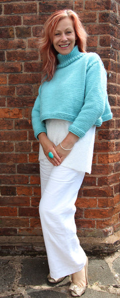 Cheeky Sweater Hand Knitting Pattern