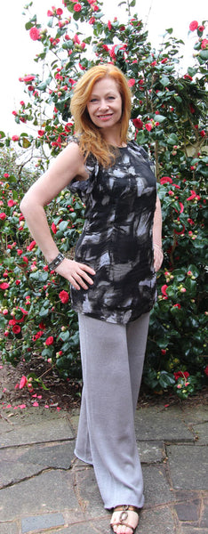 Chic Pants Machine Knitting Pattern