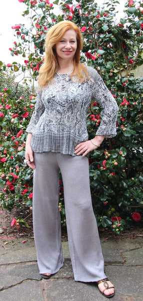 Chic Pants Machine Knitting Pattern