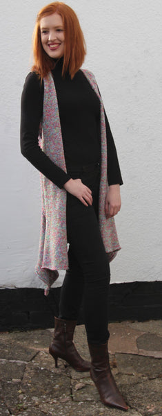 Chunky Waistcoat Machine Knitting Pattern