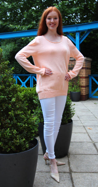 Cold Shoulder Sweater Machine Knitting Pattern