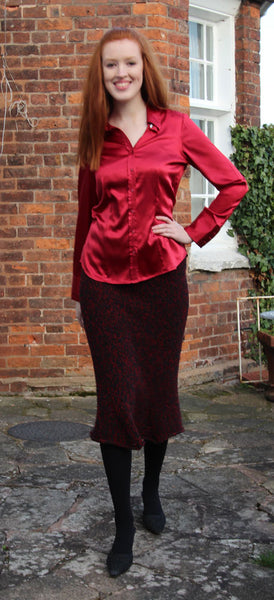 Girly Skirt Hand Knitting Pattern