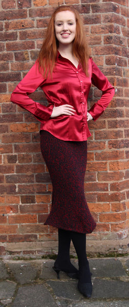 Girly Skirt Hand Knitting Pattern