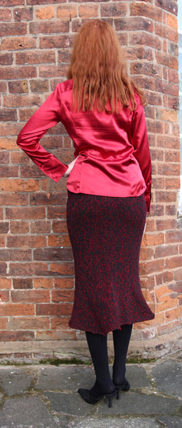 Girly Skirt Hand Knitting Pattern