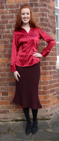 Girly Skirt Hand Knitting Pattern