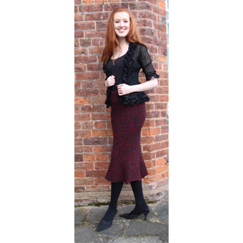 Girly Skirt Hand Knitting Pattern