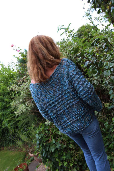 Grunge Jumper Hand Knitting Pattern