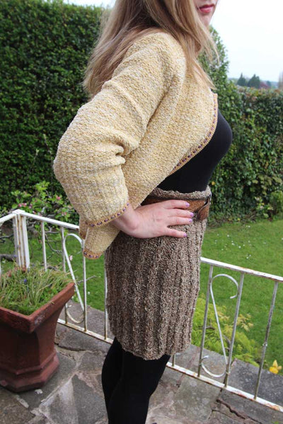 Henio 1 Jacket Machine Knitting Pattern
