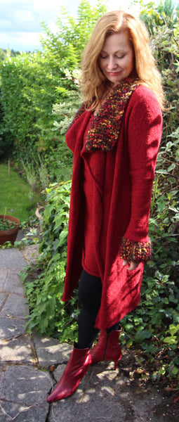Jagger Coat Machine Knitting Pattern