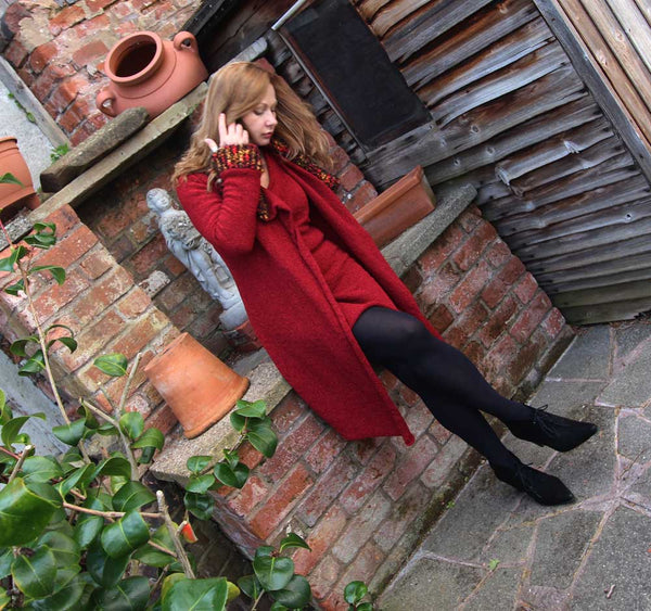 Jagger Coat Machine Knitting Pattern