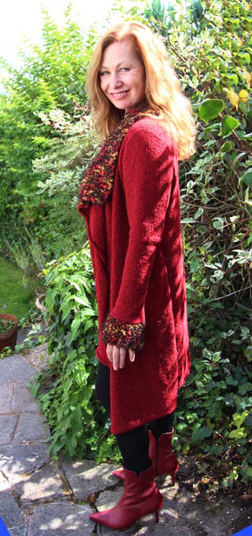 Jagger Coat Machine Knitting Pattern