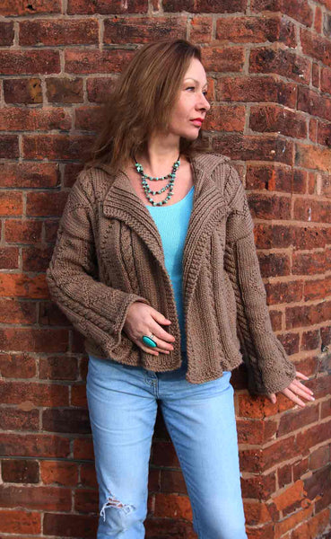Lulu Jacket Hand Knitting Pattern