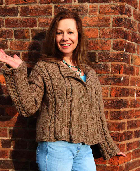 Lulu Jacket Hand Knitting Pattern