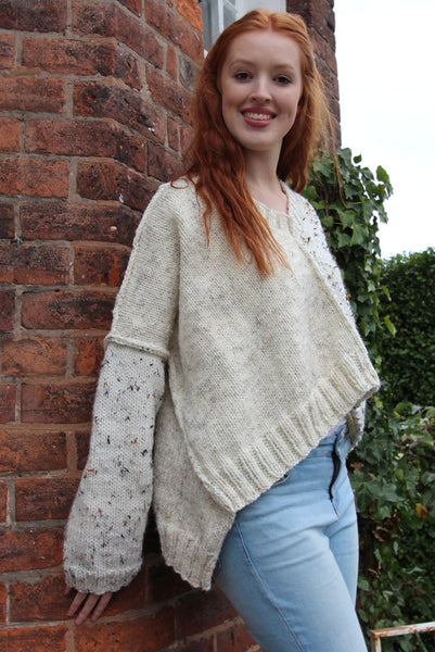 Oxo Sweater Hand Knitting Pattern