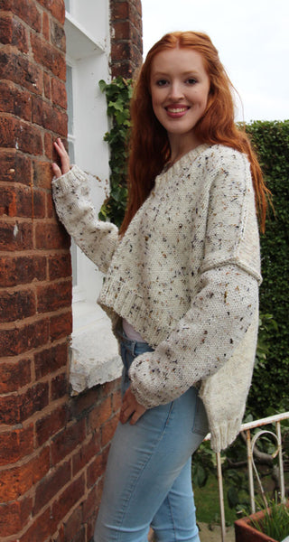 Oxo Sweater Hand Knitting Pattern