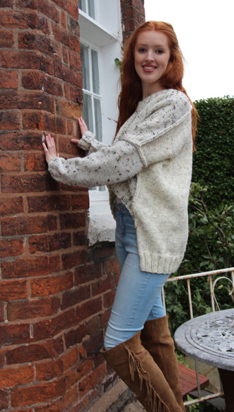 Oxo Sweater Hand Knitting Pattern