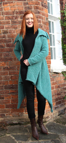 Peppermint Coat Machine Knitting Pattern