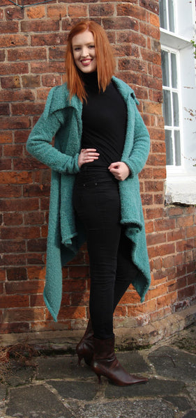 Peppermint Coat Machine Knitting Pattern