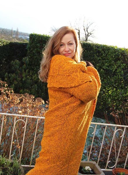 To Russia with Love Coat Hand Knitting Pattern