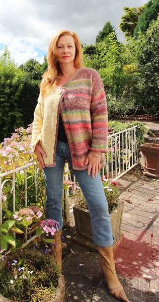 Sugar & Spice Jacket Machine Knitting Pattern
