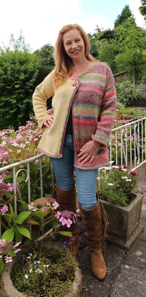 Sugar & Spice Jacket Machine Knitting Pattern