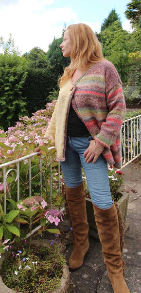 Sugar & Spice Jacket Machine Knitting Pattern
