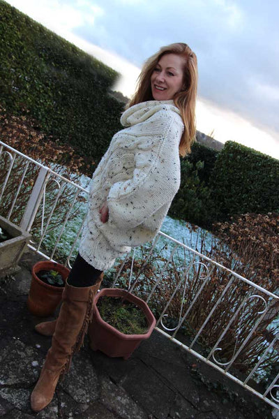 Snow Sweater Hand Knitting Pattern