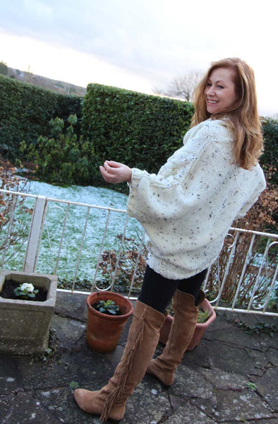 Snow Sweater Hand Knitting Pattern