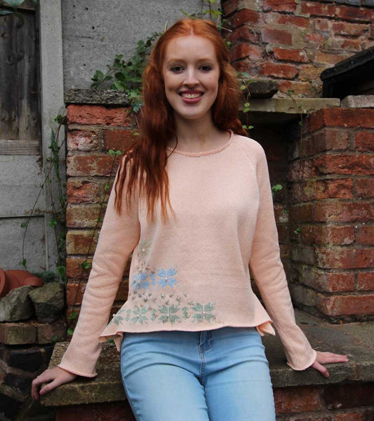 Snowflake Sweater Machine Knitting Pattern