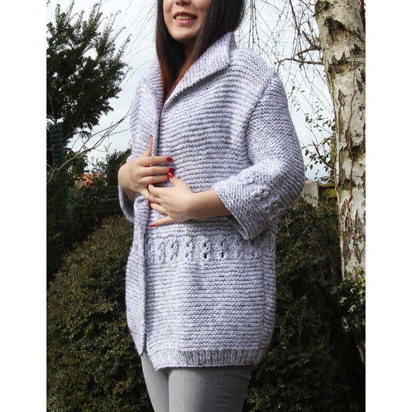Pebbles Jacket Hand Knitting Pattern