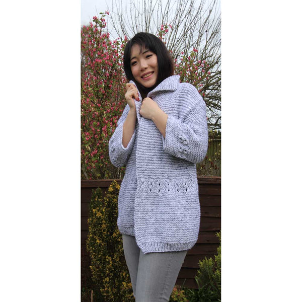 Pebbles Jacket Hand Knitting Pattern