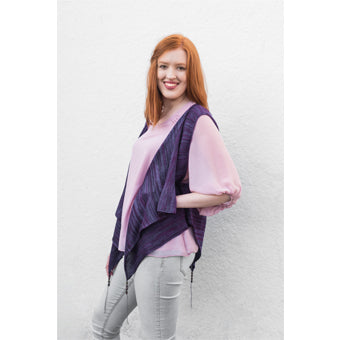 Beaded Waistcoat Machine Knitting Pattern