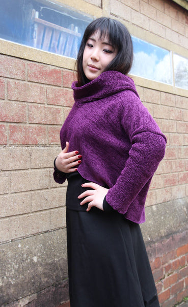 Callicarpa Crop Top Machine Knitting Pattern