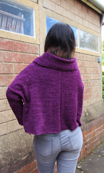 Callicarpa Crop Top Machine Knitting Pattern
